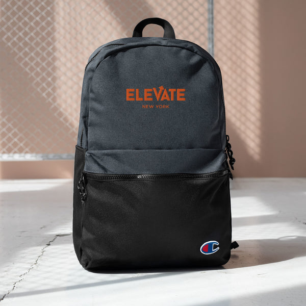 Elevate New York Embroidered Champion Backpack